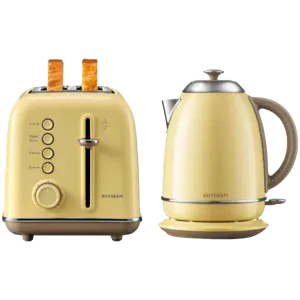 BUYDEEM 2 Slice Toaster, model DT620E, color Mellow Yellow, EU