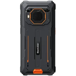 Blackview BV6200 Plus LTE 6.56" HD+IPS 720x1612 90Hz  8+256GB Unisoc T606 Octa-core 1.6GHz CAM Front 13MP Rear 16+2MP IP68/IP69K/MIL-STD-810H NFC Fingerprint 11000mAh NO Charger Android 14 Orange