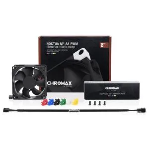 Fan Noctua NF-A8 PWM chromax black swap 80 mm