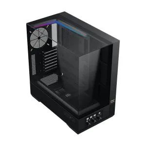 Xigmatek Case EATX - Vision - 7 ARGB Fans, LCD Display Panel, Smart Fan Control