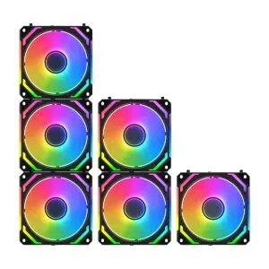 Xigmatek Fan Pack 3-in-1 3x120mm - Starlink Ultra - Infinity Mirror, A-RGB