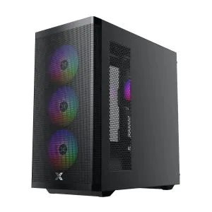 Xigmatek кутия Case EATX - Osiris - Mesh, 4 x 140 mm ARGB fans