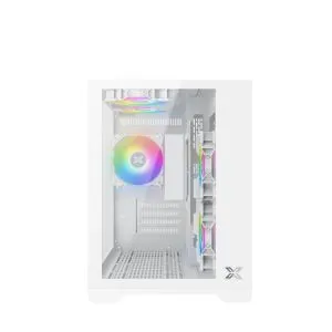 Xigmatek кутия Case mATX - Aqua M Lite Arctic - 5 ARGB Fans