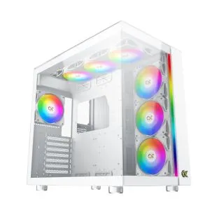 Xigmatek кутия Case EATX - AQUA ULTRA Arctic - 7 ARGB Fans