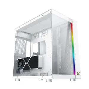 Xigmatek кутия Case EATX - AQUA ULTRA Arctic - 7 ARGB Fans