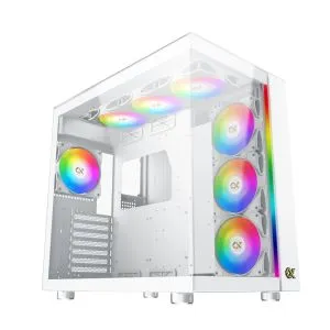 Xigmatek кутия Case EATX - AQUA ULTRA Arctic - 7 ARGB Fans