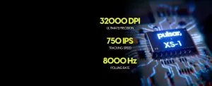 Pulsar професионална геймърска мишка Wireless Gaming Mouse X2 CrazyLight Volt Shadow 8K
