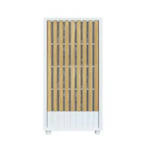 Zalman Case mATX - P10 NAMU WHITE - Wood, USB-C