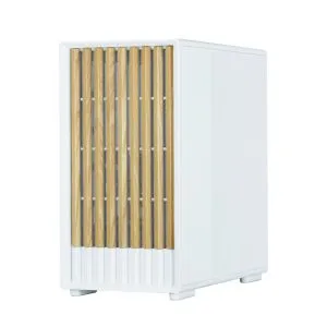 Zalman Case mATX - P10 NAMU WHITE - Wood, USB-C