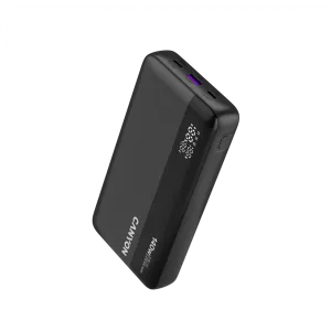 CANYON Power Bank PB-240, 25000mAh PD140W display power bank,Size160.0x82x27 mm Weight 508+-10g, Dark Grey