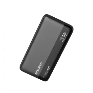 CANYON Power Bank PB-240, 25000mAh PD140W display power bank,Size160.0x82x27 mm Weight 508+-10g, Dark Grey
