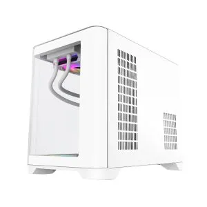 Gamemax Case mATX - HYPE-M White - 3 x 120 mm Addressable RGB fans