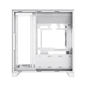 Gamemax кутия Case ATX - Infinity Pro White - 5 x 120 mm Addressable RGB fans