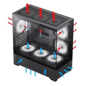 Gamemax Case mATX - Vista MB