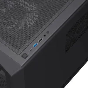 Gamemax Case ATX - Vista COC AB - 5 x 120 mm A-RGB Fans, MB Plate COC Fan