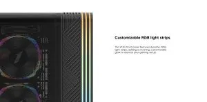 1stPlayer кутия Case mATX - VT6-BK - Mesh, A-RGB