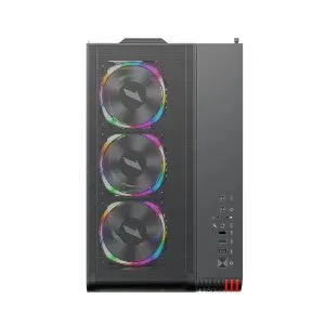 1stPlayer кутия Case mATX - VT6-BK - Mesh, A-RGB