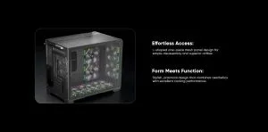 1stPlayer кутия Case mATX - VT6-BK - Mesh, A-RGB