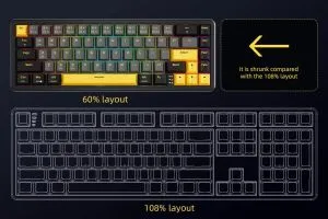Marvo Professional Gaming Mechanical Keyboard Magma M40 KG964 - 8K, Magnetic Switches [Tactile]