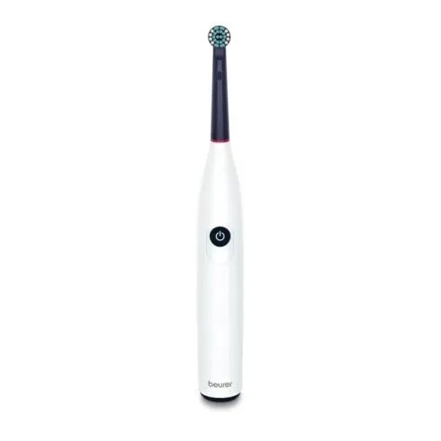 Електрическа четка за зъби Beurer TB 15 Electric toothbrush; 2 cleaning programs; 20days Battery life; 2-min timer; Oscillating, pulsating, brushing technology; Incl. charger, USB cable with adapter & CBH; white
