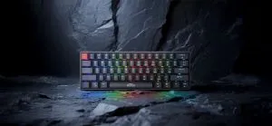 Marvo механична геймърска клавиатура Gaming Mechanical keyboard Saber 61 KG933G - 61 keys, Red Switches [Linear]