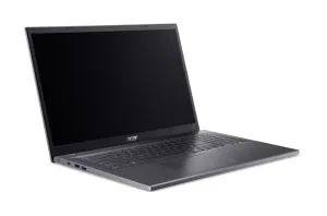 Лаптоп Acer Aspire 17, A17-51M-542K, Intel Core i5-1334U (10C/12T,up to 4.60GHz, 12MB), 17.3" FHD (1920x1080) IPS slim bezel LCD, 16GB DDR5 4600MHz,512GB PCIe NVMe SSD, Intel UMA, FHD Cam,WiFi 6E, BT 6E, Win Home 11, Steel Gray
