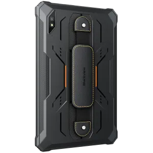 Blackview Active 8 Pro Tab LTE 10.36-inch HD+IPS 1200x2000 60Hz Corning 5th 8GB/256GB, MT6789 Octa-core 2.2GHz 16MP Front/48MP Back Camera Battery 22000mAh NO charging USB Type-C NFC PC Mode Android 14 SD card slot MIL-STD-810H Orange