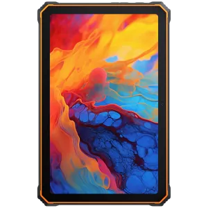 Blackview Active 8 Pro Tab LTE 10.36-inch HD+IPS 1200x2000 60Hz Corning 5th 8GB/256GB, MT6789 Octa-core 2.2GHz 16MP Front/48MP Back Camera Battery 22000mAh NO charging USB Type-C NFC PC Mode Android 14 SD card slot MIL-STD-810H Orange