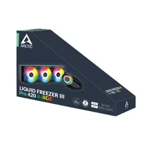 Arctic Liquid Freezer III Pro 420 A-RGB Black