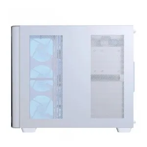 AeroCool Case ATX - P500C-G-WT-v1 - 4 x 120 mm Infinity Mirror A-RGB
