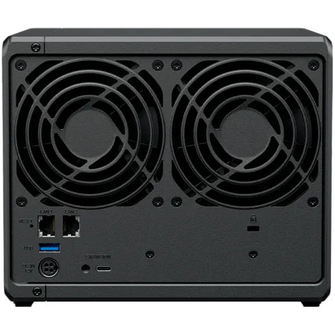 Synology DiskStation DS925+ Tower, 4-Bays 3.5'' SATA HDD/SSD, 2 x M.2 2280 NVMe SSD slot, CPU AMD Ryzen V1500B 4-core 2.2 GHz, 4 GB DDR4 ECC SODIMM, 2x RJ-45 2.5 GbE LAN Port; 2x USB 3.2; 1 xUSB Type-C expansion port; 2.26 kg; 3yr warranty