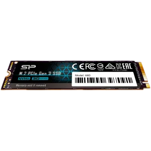 Silicon Power Ace - A60 2TB SSD PCIe Gen 3x4 PCIe Gen3 x 4 & NVMe 1.3, SLC Cache, HMB - Max 2200/1600 MB/s, EAN: 4713436129899