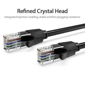 Cablu Vention LAN UTP Cat.6 Patch Cable - 2M Negru - IBEBH