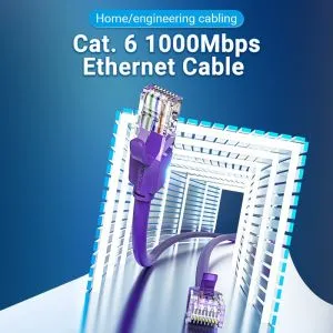 Cablu Vention LAN UTP Cat.6 Patch Cable - 1M Violet - IBEVF