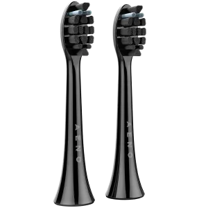 AENO Replacement toothbrush heads, Black, Dupont bristles, 2pcs in set (for ADB0004/ADB0006 and ADB0003/ADB0005)