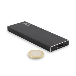 Enclosure /HDD-RACK/ ACT AC1600, M.2 SSD, USB 3.2 Gen1, Black