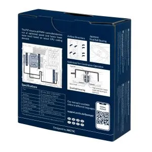 Ventilator ARCTIC F8, PWM, PST CO, 80mm, Negru
