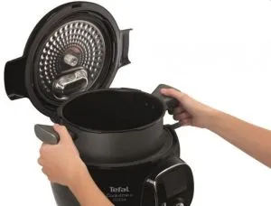 Мултикукър Tefal CY855830 Cook4me Connect + 150 BG recipes, 6L, black