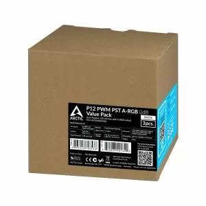 Arctic Fan Pack 3-in-1 - P12 PWM PST A-RGB (White)