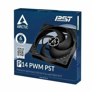 Arctic вентилатор Fan 140mm P14 PWM PST (Black/Black) - ACFAN00125A