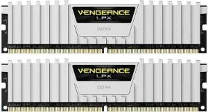 Memorie Corsair Vengeance LPX White, 32GB(2x16GB), DDR4, PC4-25600 3200MHz, CL16, CMK32GX4M2E3200C16W