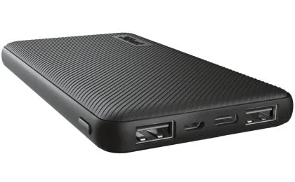 Baterie externă TRUST Primo Fast Powerbank ultra-subțire 10000 mAh