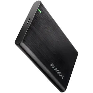 AXAGON EE25-A6C USB-C 3.2 Gen 1 - SATA 6G 2.5" Cutie externă FĂRĂ șuruburi ALU RAW NEGRU