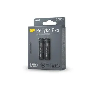 Акумулаторна Батерия GP R6 AA 2000mAh RECYKO + PRO 210AAHCB-EB2 NiMH /до 1500 цикъла/  2 бр. в опаковка GP