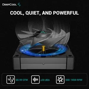 Cooler CPU DeepCool AK620 Zero Dark - Turn dublu - LGA1700/AM5