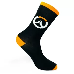 Logo-ul pentru șosete ABYSTYLE OVERWATCH, negru/portocaliu