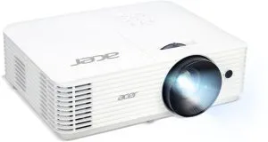 Мултимедиен проектор Acer Projector H5386BDi, DLP, WXGA (1280 x 720), 5000 ANSI Lumens, 20000:1, 3D, Wireless dongle included, HDMI, VGA, RS-232, Audio in, RCA, Wifi, Speaker 3W, Bag, 2.75kg, White