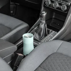 Cana Thermos Xavax To Go, 400 ml, izolata, gaura pentru bautura, albastru pastel