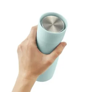 Cana Thermos Xavax To Go, 400 ml, izolata, gaura pentru bautura, albastru pastel