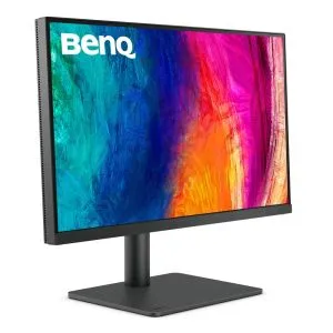 Monitor BenQ PD2705U, 27 inchi IPS LED, 5 ms, 3840x2160 4K UHD, monitor de design, AQCOLOR, 100% sRGB, HDR10, B.I., LBL, comutator KVM, ICCsync, CAD/CAM, DualView, 1000, 1000 cd/m3: HDMI, DP, USB Type-C (Putere 65W, DP alt), Speak.2x2W, Ajustare înălțime,
